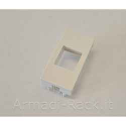 Adattatore portafrutto matix go bianco