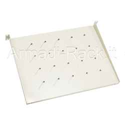 Ripiano per armadi rack 19 pollici, occupa un unità rack, profondo 350 mm, colore grigio chiaro RAL7035 (DN-19 TRAY-1-350)