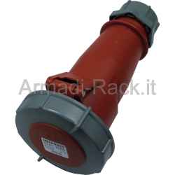 Presa volante mennekes 3p+n+t 380v 32a ip67