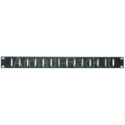 Pannello rack 19" 1 unità per la ventilazione passiva