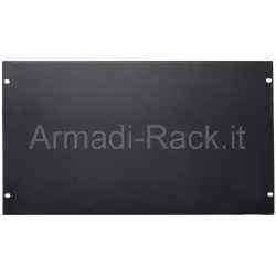 Pannello rack cieco 19" 5 unità