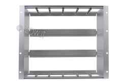 Subrack portamoduli 1 x 9U 84HP x 178 per schede P=160 con connettori ad interasse di fissaggio di 90 mm secondo standard DIN 41612, IEC...