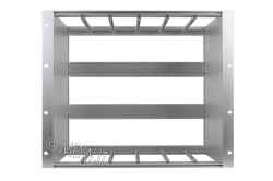 Subrack portamoduli 1 x 9U 84HP x 239 per schede P=220 con connettori ad interasse di fissaggio di 90 mm secondo standard DIN 41612, IEC...