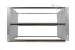 Subrack portamoduli a pareti composte 6U (2 x 3U) 84HP per schede P=280 con connettori ad inserzione diretta o su backplane