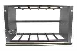 Subrack portamoduli a pareti composte 1 x 6U 84HP per schede P=220 con connettori ad inserzione diretta o su backplane