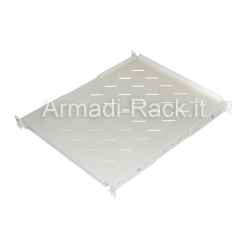 Ripiano allungabile da 560 a 1023 mm per armadi rack fino a 1200 mm colore grigio chiaro
