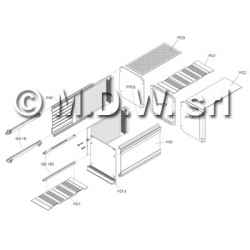 Pcf 14 Copertura forata per guide scheda codice GS 16-C