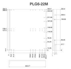 pareti laterali con flangia per subrack serie gold 6UX220 con predisposizione per maniglia