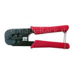 Pinza in Metallo per Crimpare Connettori Telefonici Modulari Rj12 6 Poli E 8 Poli Rj45 (Dn-94007)