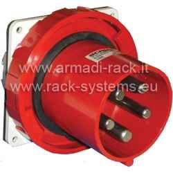 SCA2466398 Spina SCAME 3P +N +T 380v 63A dritta da incasso