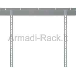 Supporto universale fisso a parete per monitor fino a 65" versione slim