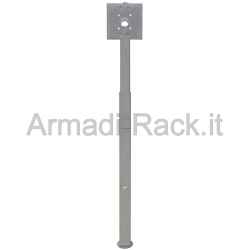 Supporto verticale telescopico in acciaio per monitor fino a 75"