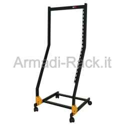 Supporto rack 19” a 20 unità da pavimento su ruote