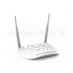 Modem Router 4 Porte Tp-Link 300Mbps Wireless N Adsl2 +
