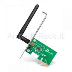 Scheda 150 Mbps Wireless Pci Express con Antenna