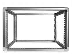 Telaio rack in alluminio 8U 397X525X259 mm