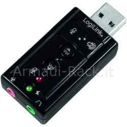 Adattatore usb-audio per microfono, casse o cuffie