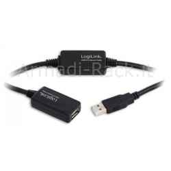 Estensore di Linea USB 2.0 Maschio/Femmina con Cavo da Mt. 10