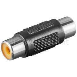 Adattatore audio cinch (rca) femmina/femmina