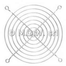 Griglia per Ventola 120 X 120 mm