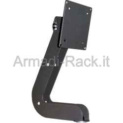 Supporto aggiuntivo anteriore regolabile per lcd con attacco vesa 7,5 x 7,5 e 10 x 10