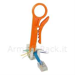Inseritore presa rete 110/88 terminal block lsa con stripper